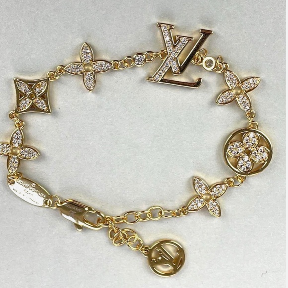 Louis Vuitton Jewelry - Louis Vuitton Gold Charm Bracelet